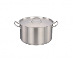 Caçarola Inox Com Tampa E Alça 22 cm 6 Lts - Zahav