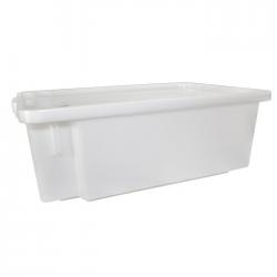 Caixa Empilhável com Tampa 45 Litros 65x44x22 cm S 950 - Supercron