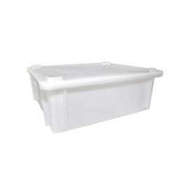 Caixa Empilhável com Tampa 15,5 Litros 41,5x34,5x14,5 cm S 650 - Supercron