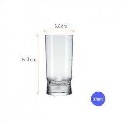 Copo Amassadinho Long Drink 310 ml 7617 - Nadir