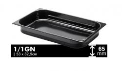 Cuba Gastronômica Esmaltada GN 1/1 x65 Inox Sem Alças - Tecnocuba