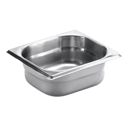 Cuba Gastronômica GN 1/6 x65 Inox Sem Alças - Tecnocuba