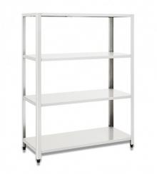 Estante Aço Inox 4 Planos 1000x400x1650 mm - Promaq