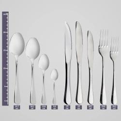 Faca De Mesa Elite Aço Inox Gourmet GX6030 - Mix
