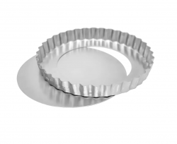 Forma Crespa Para Torta De Maça Fundo Falso 30 x 3 cm - Doupan