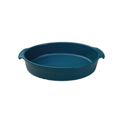 Forma Oval Média Assar e Servir Verdigris 31,5 × 18,5 × 6,3 cm - Germer