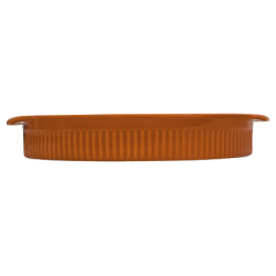 Forma Redonda Laranja Assar e Servir 21 cm - Germer