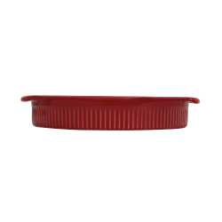 Forma Redonda Vermelha Assar e Servir 21 cm - Germer