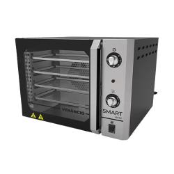 Forno Smart Analógico Inox 4 Esteiras 200v - Venancio