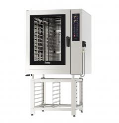 Forno Combinado 10 GNs C-Max 10 com Cavalete - Prática