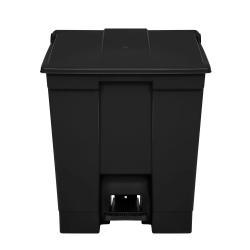Lixeira Coletor com Pedal 30 litros Preto CP30PR - Bralimpia