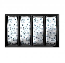 Mesa Térmica Fria Gelo X De Vidro Temperado Preto LC1708 - Le Cook
