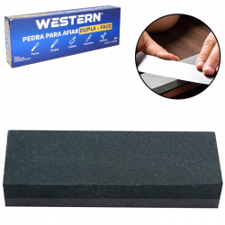 Pedra Para Afiar Dupla Face - Western
