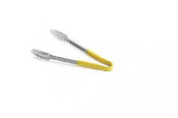 Pegador Inox Em Vinil Amarelo 30 cm - Grassoeti