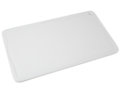 Placa De Corte Branca Com Canalet Altileno 50x30x1cm- Pronyl