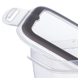 Pote Plástico 910ml Trava Mais - Plasútil