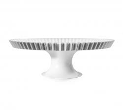 Prato Para Bolo Com Pé 28x9,5cm Melamina 100% Profissional GX0398 - Mix