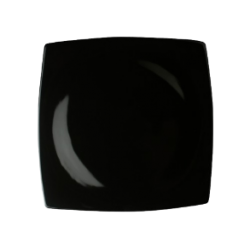 Prato Para Sobremesa Preto Oriental 20 cm CX 12PÇ - Germer