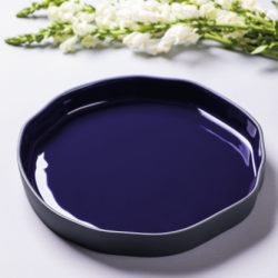 Prato Preto Sobremesa Origem 20 cm - Germer