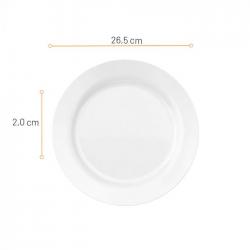 Prato Raso Menu 26,5 cm 5543 - Nadir