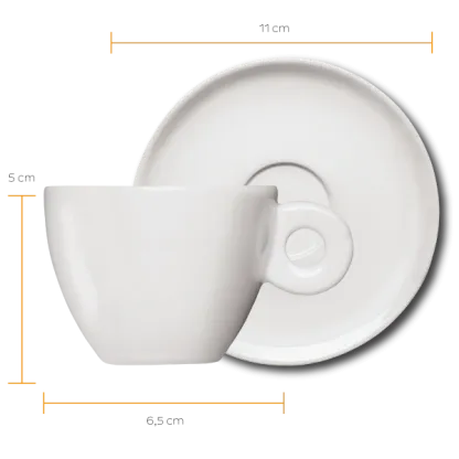 Xícara De Café Com Pires Itália - Germer