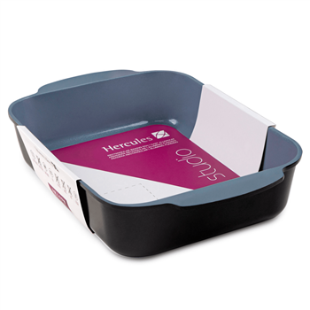 Assadeira Retangular Preto 30 x 22 cm - Hercules