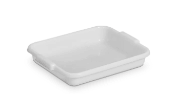 Bandeja Plástica Branca 37 X 29 X 6,5 cm 6 L - Bolivar