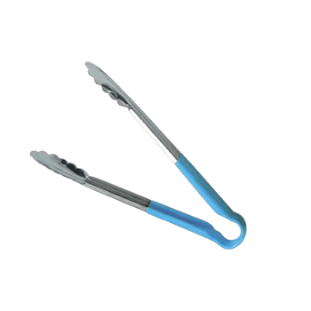 Pegador Inox Em Vinil 24 cm Azul - Grassoeti
