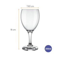 Taça Vinho Tinto Windsor 250 ml 7128 - Nadir