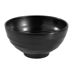 Tigela Preta 16cm Melamina 100% Profissional GX5374 - Gourmet Mix