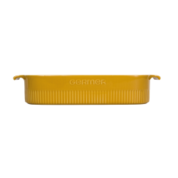 Travessa Retangular Assar E Servir 30x21 cm Amarela - Germer