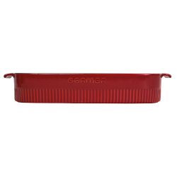 Travessa Retangular Assar e Servir 37x26 cm Vermelho - Germer