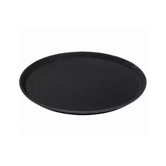 Bandeja Antiderrapante 36 cm Preta - Grassoeti