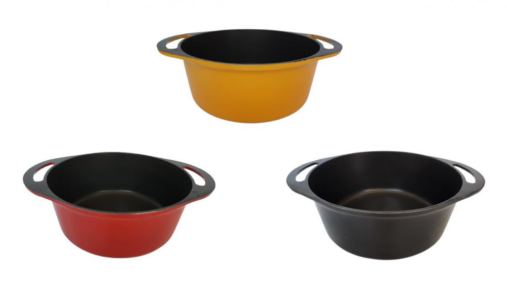 Caçarola Alumínio Fundido com Tflon Antiderrapante Ø 24 cm Assar E Servir - Grassoeti