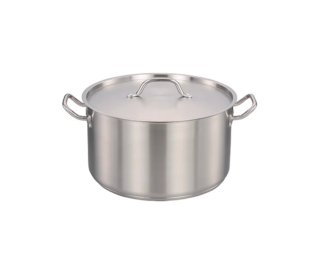 Caçarola Inox Com Tampa E Alça 22 cm 6 Lts - Zahav