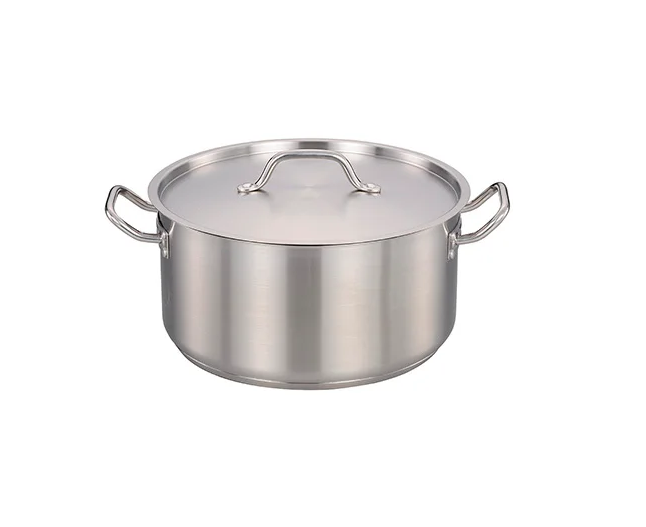 Caçarola Inox Com Tampa E Alça 28 cm 8 Lts - Zahav