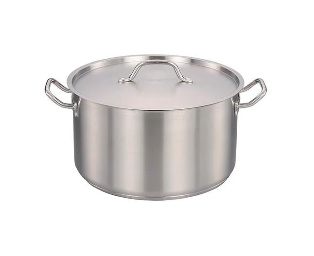 Caçarola Inox Com Tampa E Alça 32 cm 12,9 Lts - Zahav