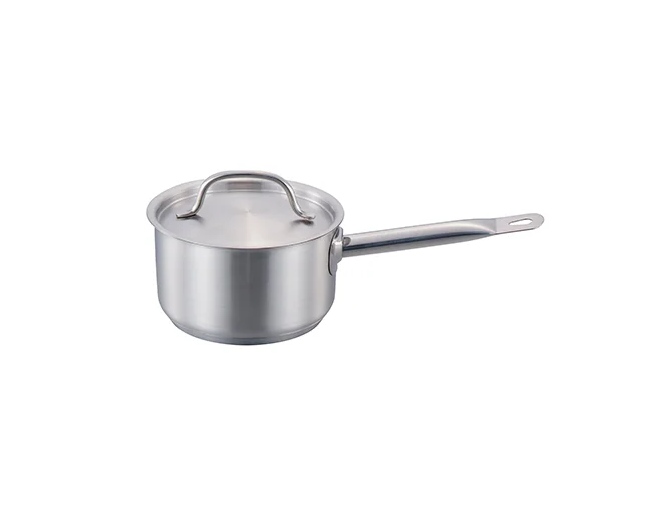 Caçarola Inox Com Tampa E Cabo 16 cm 1,9 Lts - Zahav
