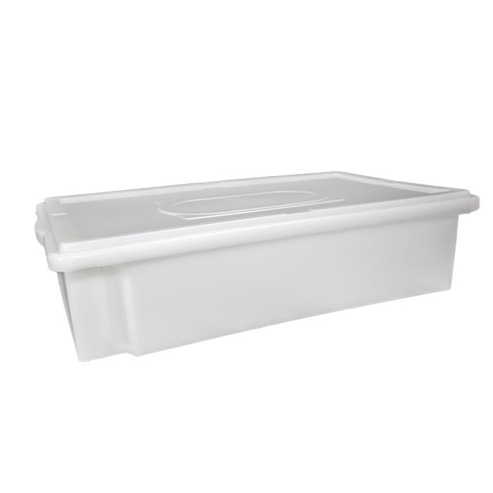 Caixa Empilhável com Tampa 15 Litros 53x32x12,5 cm S 750 - Dekarcron