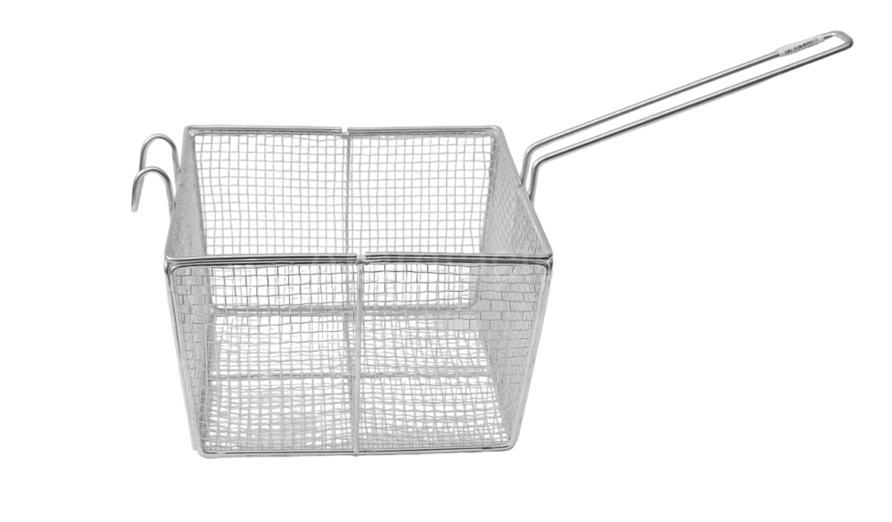 Cesto De Fritura Quadrado 23x23cm - Aramfactor
