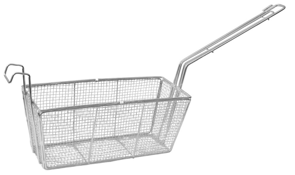 Cesto De Fritura Retangular 33x14x14cm - Aramfactor