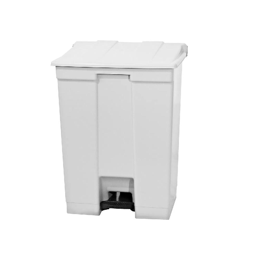 Coletor com Pedal 60 litros Branco CP60BR - Bralimpia