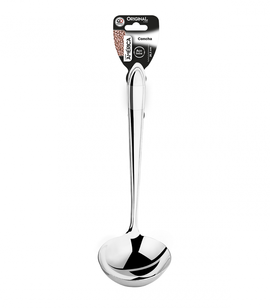Concha América Inox De Feijão - Original Line