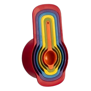 Conjunto De Medidores De Xícara 6 PC Coloridas - Bono