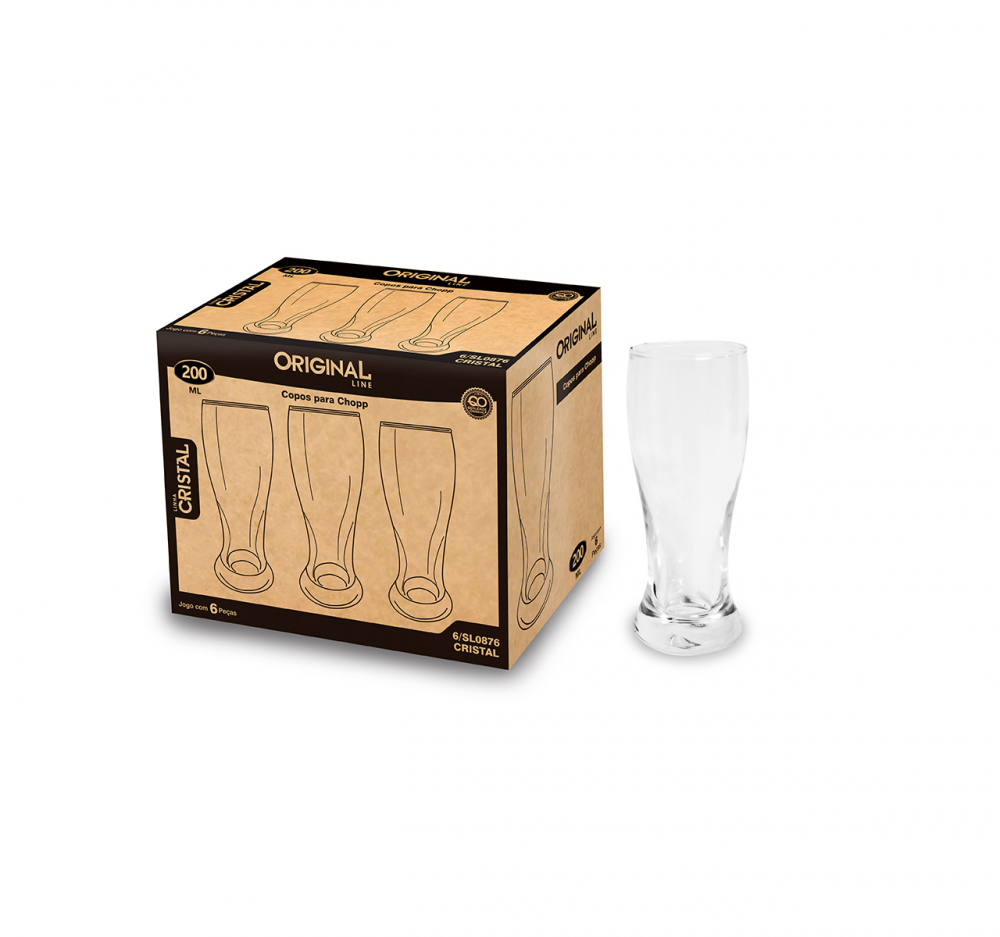 Copo Crystal 200 ml - Original Line