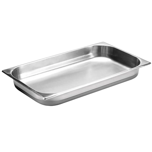Cuba Gastronômica GN 1/1 x 100 Inox Sem Alças - Tecnocuba