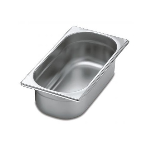 Cuba Inox 1/3 x 100 Sem Alça ATS1033 - Grassoeti