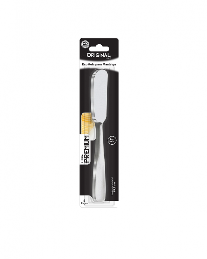 Espátula Para Manteiga/ Patê Inox - Original Line
