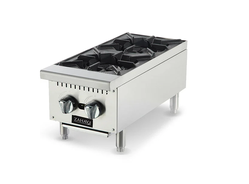 Fogão Industrial De Mesa A Gás 2 Queimadores - Zahav