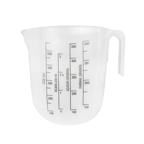 Jarra Graduada Medidora 600 ml Ø 10 x 11,5 cm - Joly